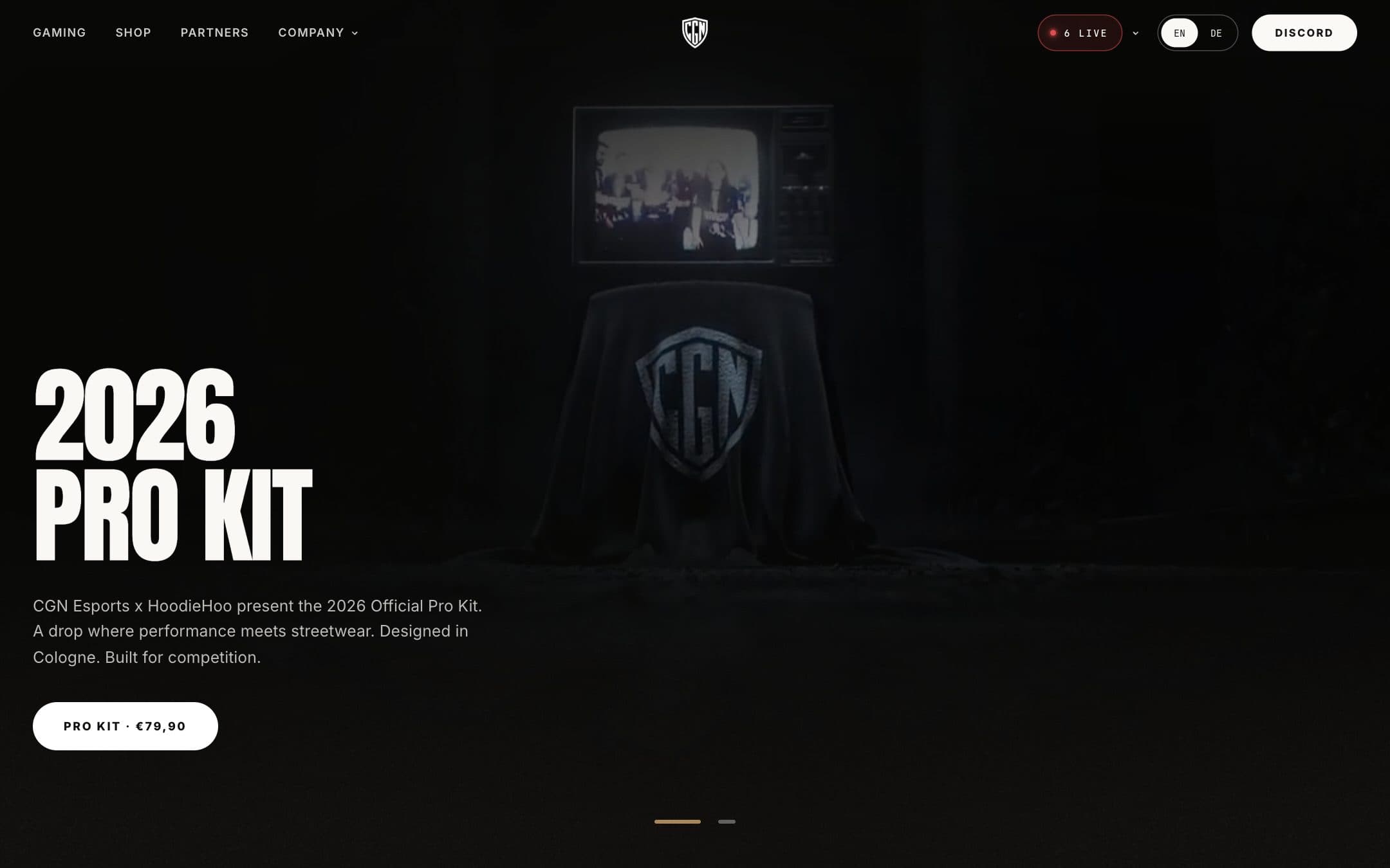 CGN Esports GmbH website